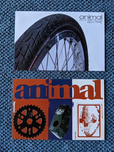 Animal catalog cards 2004