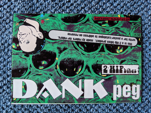 2-hip Dank Peg promo card 1997
