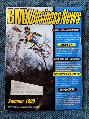 BMX Business News summer 1998