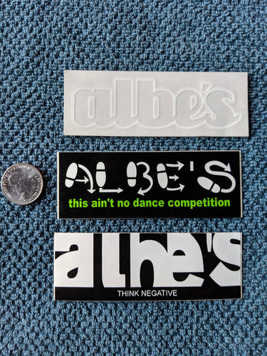Albe's stickers